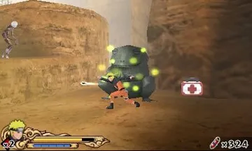 Naruto Shippuden 3D - The New Era (Europe)(En,Fr,Ge,It,Es) screen shot game playing